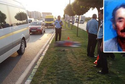 Karşıdan karşıya geçerken canından oldu!