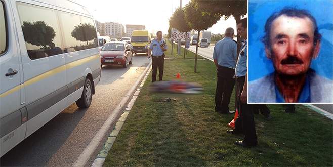 Karşıdan karşıya geçerken canından oldu!