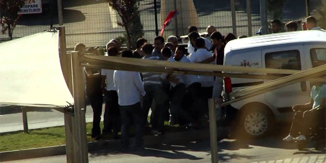 Bursa’daki tekme tokat kavga böyle görüntülendi