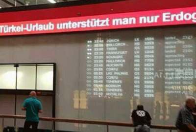 Türklerden büyük tepki çeken yazı kaldırıldı