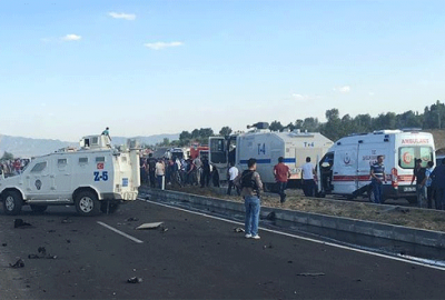 Bingöl’de polis aracına bombalı saldırı: 6 şehit