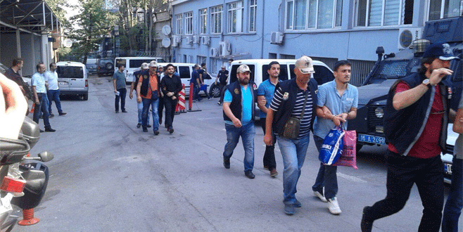 Bursa’daki FETÖ soruşturmasında 15 tutuklama