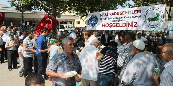 Batı Trakyalılar şehitleri unutmadı