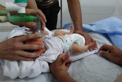 Esed güçleri bebekleri ‘klor gazı’yla vurdu