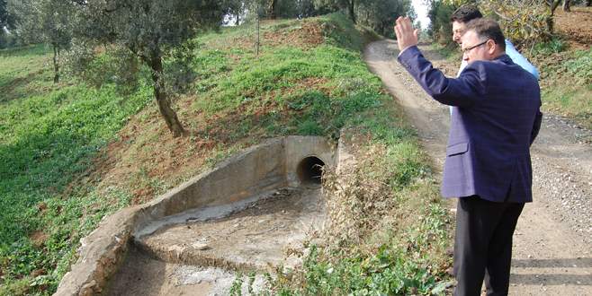 36 yıllık sulama sistemi değişiyor