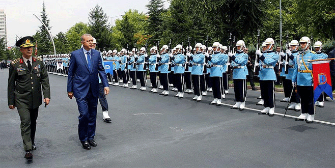 Cumhurbaşkanı Erdoğan’dan Genelkurmay’a ziyaret