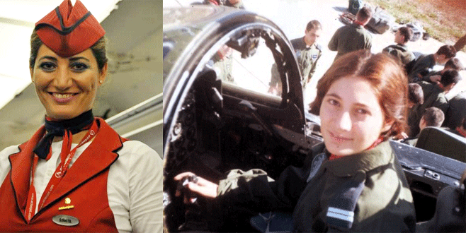 Türk Yıldızları’nda pilot olacaktı hostes oldu
