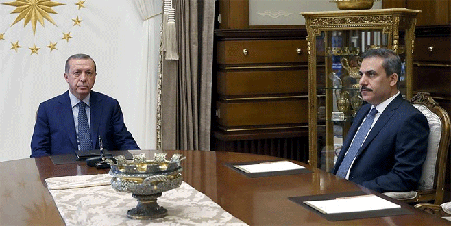 Cumhurbaşkanı Erdoğan MİT Müsteşarı Fidan’ı kabul etti