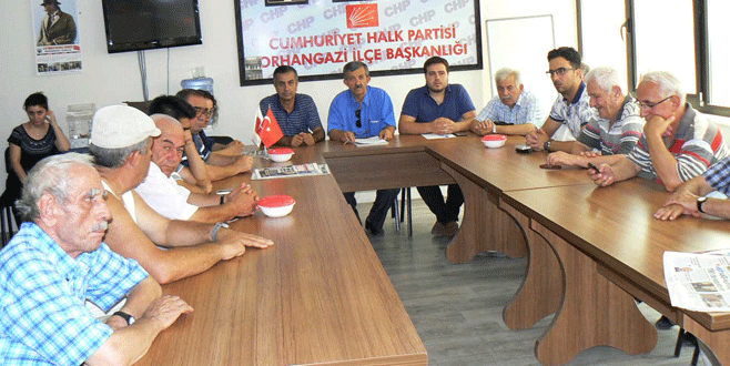 Orhangazi CHP’de geçici yönetim