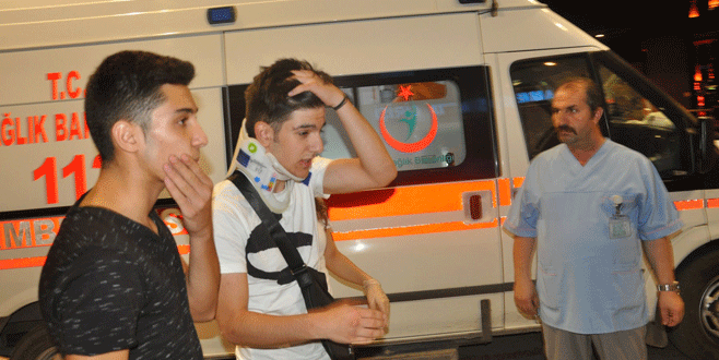 Bursa’da gurbetçi gençler ölümden döndü