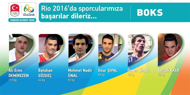 6 boksörle ringdeyiz