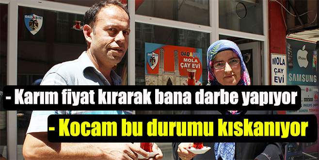 Çaycı karı kocanın amansız rekabeti!
