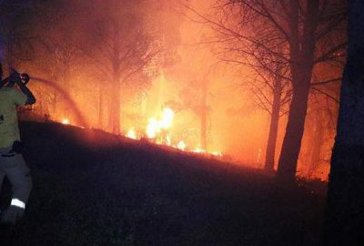 Kazdağları’nda orman yangını