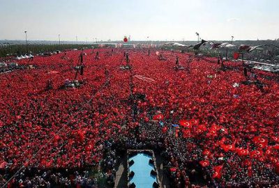 Avrupa basınında Demokrasi ve Şehitler Mitingi