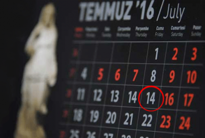 Takvimdeki hataya FETÖ soruşturması