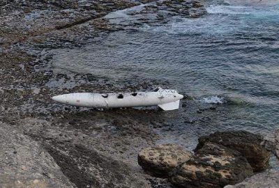 Kandıra sahilinde boru şeklinde cisim bulundu