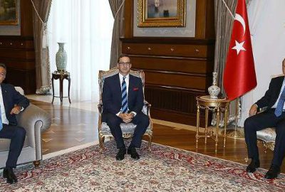 Cumhurbaşkanı Erdoğan, Ömer Koç ve Ali Koç’u kabul etti