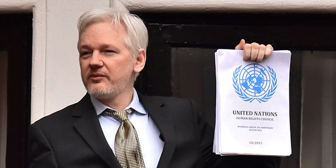 Assange elçilikte ifade verecek