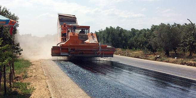 Boyalıca’da asfalt çalışmaları