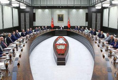 Bakanlar Kurulu toplantısı sona erdi