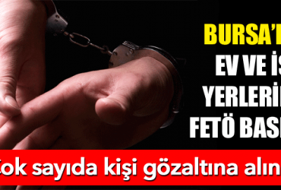 İznik’te FETÖ operasyonu: 19 gözaltı