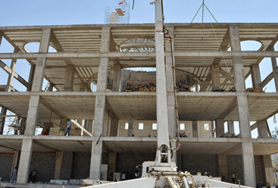 Mardin’de cami inşaatı çöktü: 5 yaralı