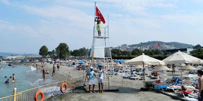 Bursalılar sahillere akın etti
