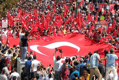 Elazığ’da ‘Teröre Lanet’ yürüyüşü