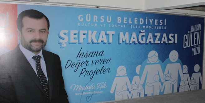 Gürsu’da şefkat eli