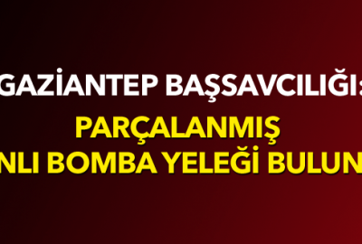 Parçalanmış canlı bomba yeleği bulundu