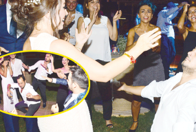 Kardeşinin şerefine Sarp coştu