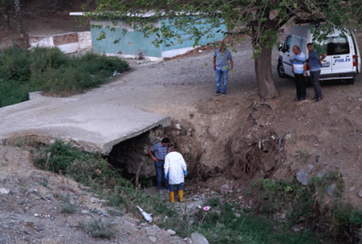 Çiçek toplayan çocuklar su kanalında ceset buldu