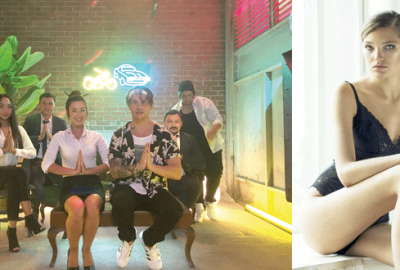 Japonlarla klip çekti