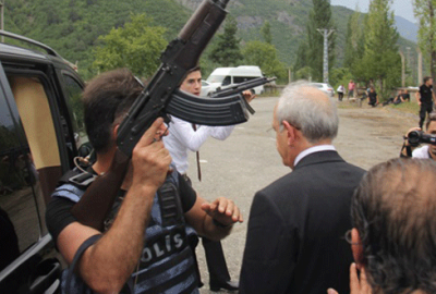 CHP liderine saldırıdan ilk kareler