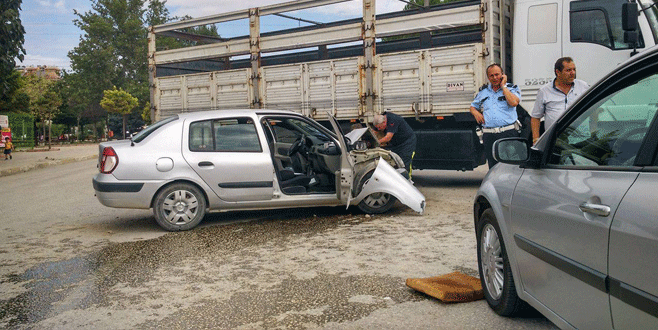 Bursa’da yaşanan kazada 4 polis yaralandı