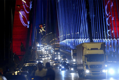 Yavuz Sultan Selim Köprüsü’nde araç geçişleri başladı