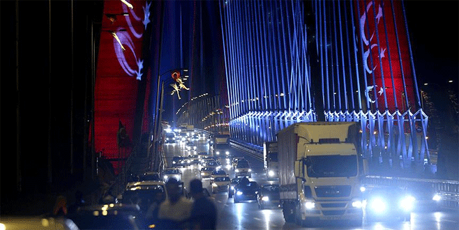 Yavuz Sultan Selim Köprüsü’nde araç geçişleri başladı