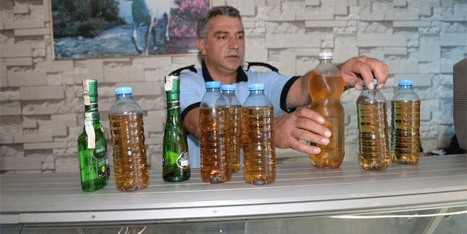 Bursa’da zabıtadan sahte içki operasyonu