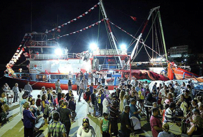 Balıkçılar ‘Vira Bismillah’ dedi!