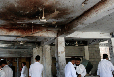 Mahkemeye bombalı saldırı