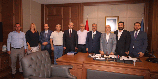 Yeni genel sekretere hayırlı olsun ziyareti