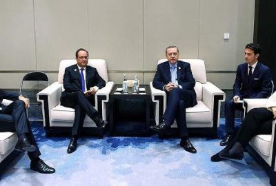 Erdoğan, liderlerle dörtlü zirvede bir araya geldi
