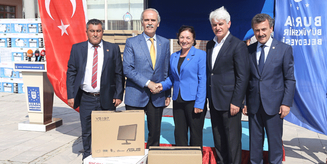 Yenişehirli muhtarlara teknoloji desteği