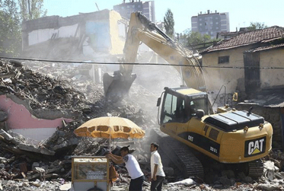 Gecekondu yıkım ekibine ateş açıldı