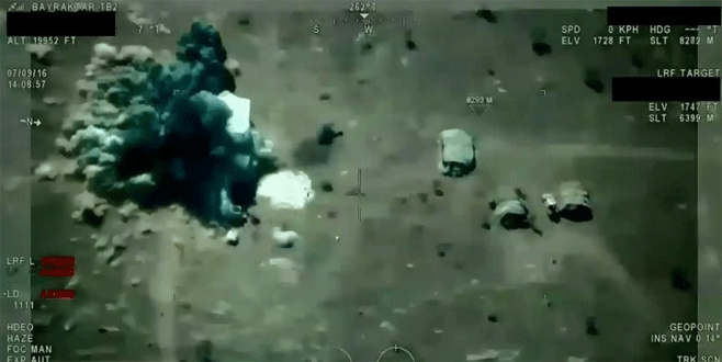 IŞİD’e ait 5 hedef imha edildi