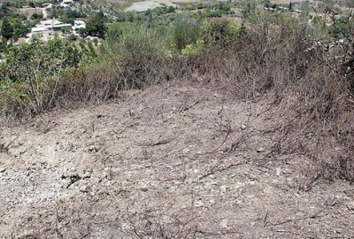 Yayladağı kırsalına top mermisi düştü