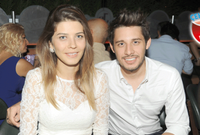 Ünlü çift Bursa’da nişanlandı