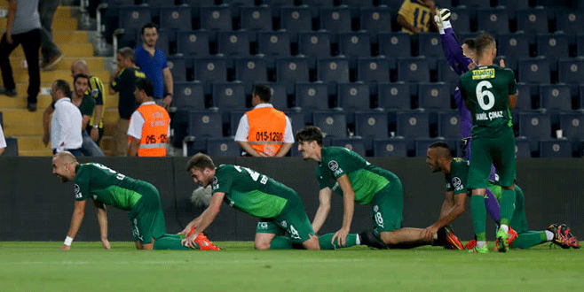 Muhteşem zafer böyle kutlandı