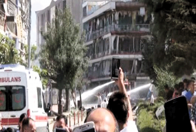 Van’da şiddetli patlama!