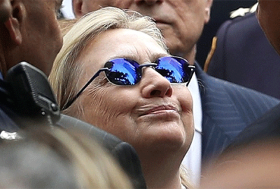 Hillary Clinton zatürre olmuş